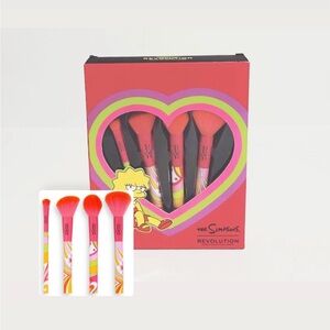 Makeup Revolution The Simpsons Summer Of Love Brush Set